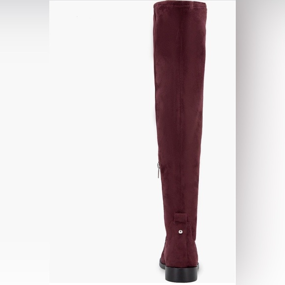 Reaction Kenneth Cole Burgundy Over-the-Knee Boots - Picture 4 of 9